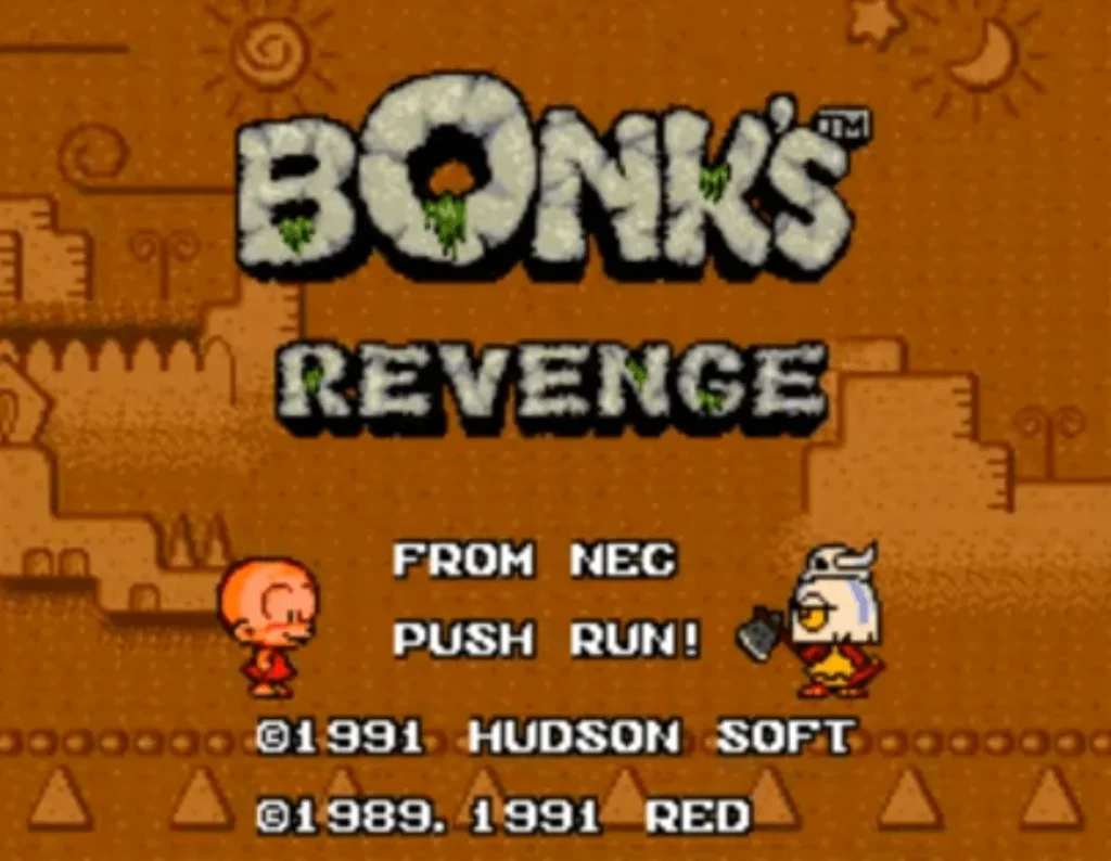 Bonk's Revenge GameBoy