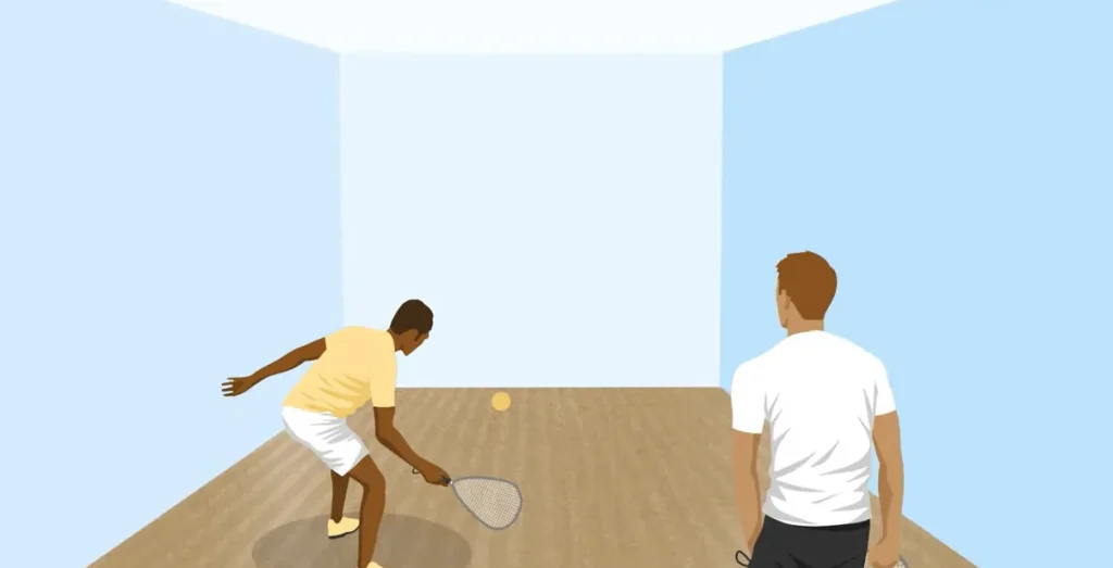 How to play racquetball by yourself