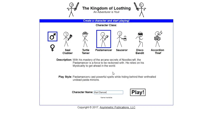 Kingdom of Loathing unblocked