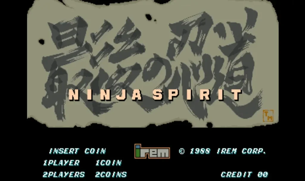 Ninja Spirit Arcade