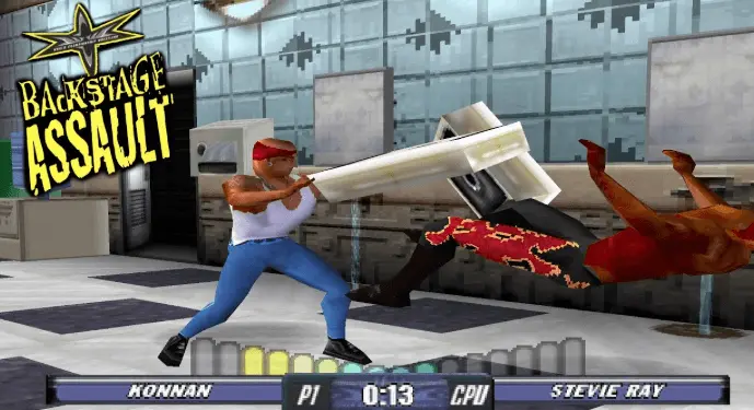 WCW Backstage Assault unlockables