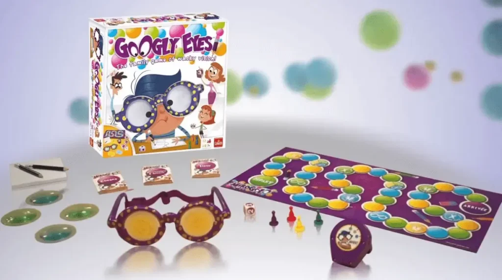 Googly eyes board game