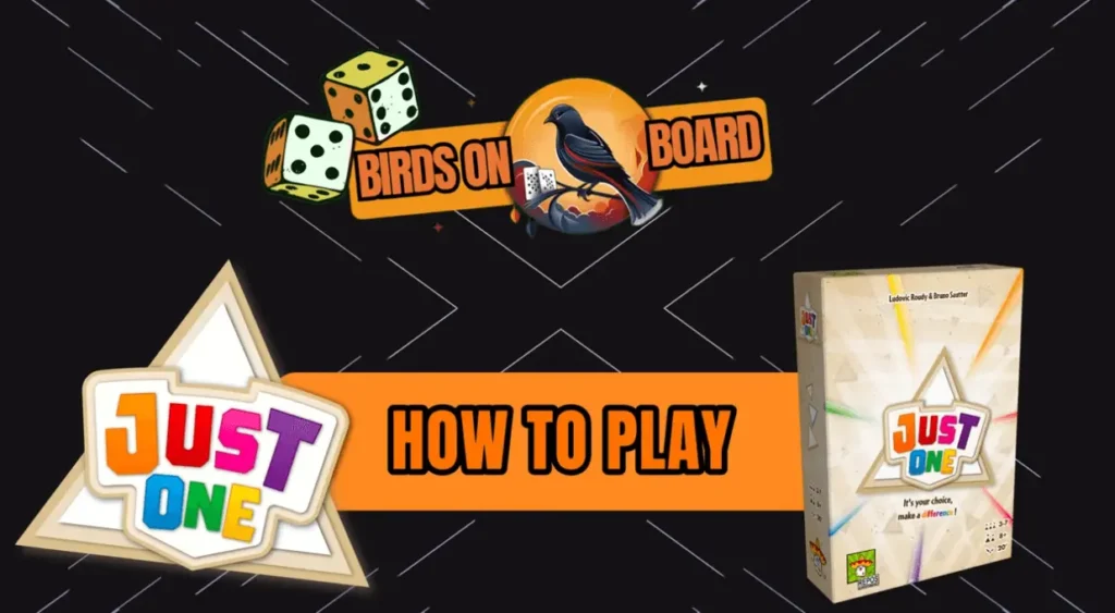 Just One print and play