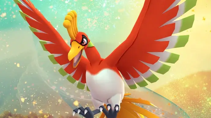 Shiny Ho-oh HeartGold