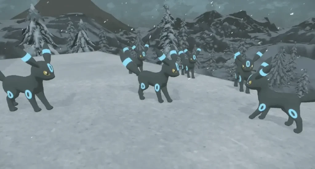 Shiny Umbreon Pokemon Card