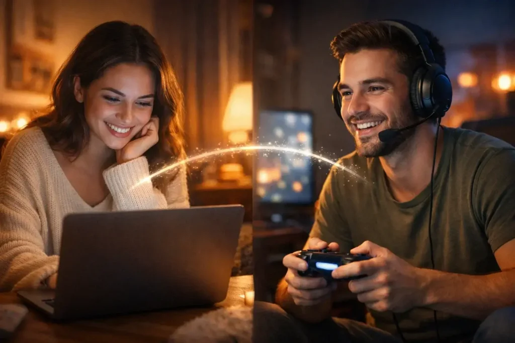 What games do you play with your partner while in a long distance relationship