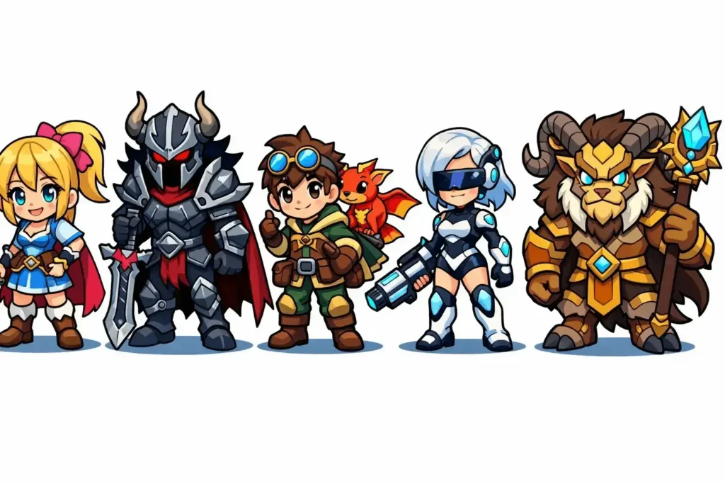 hunter raid idle rpg games