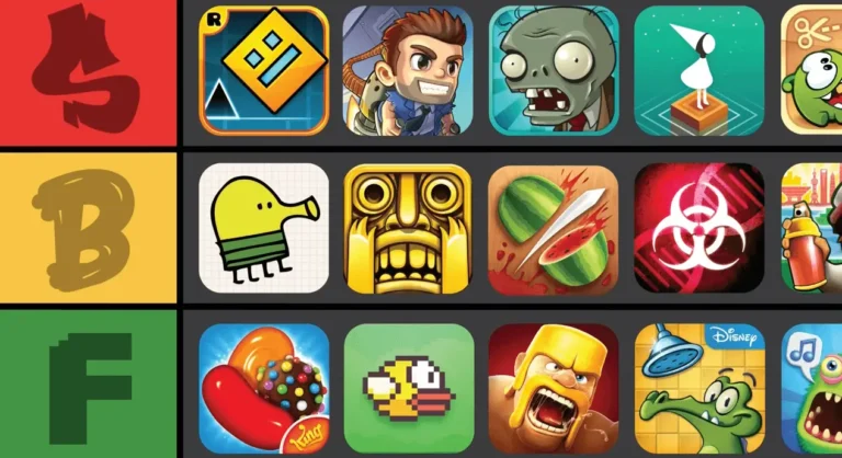 Classic Mobile Games tier list
