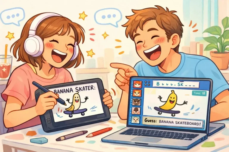 Online games for long distance friends
